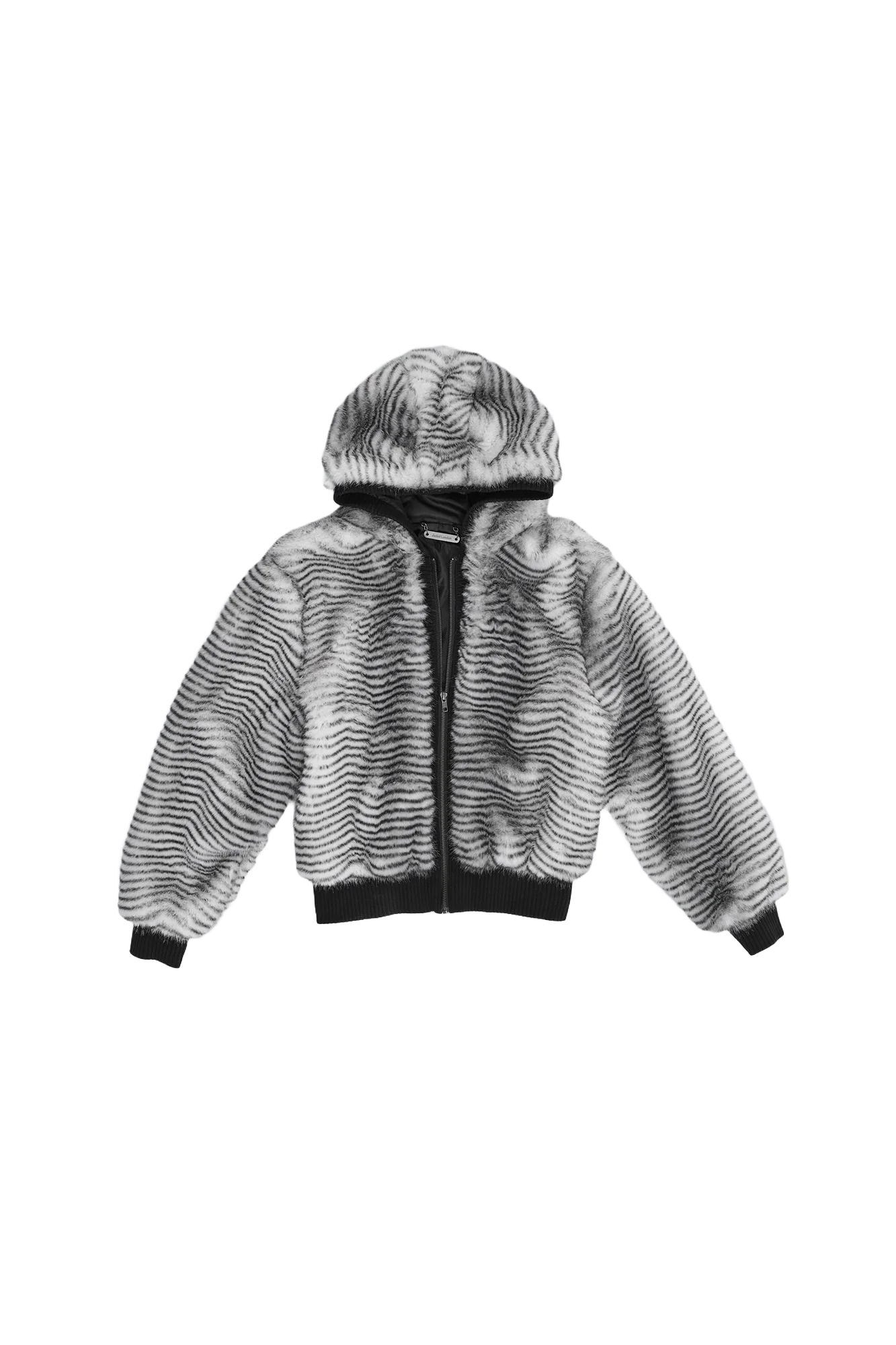 White Bear Faux Fur Jacket - Image 12