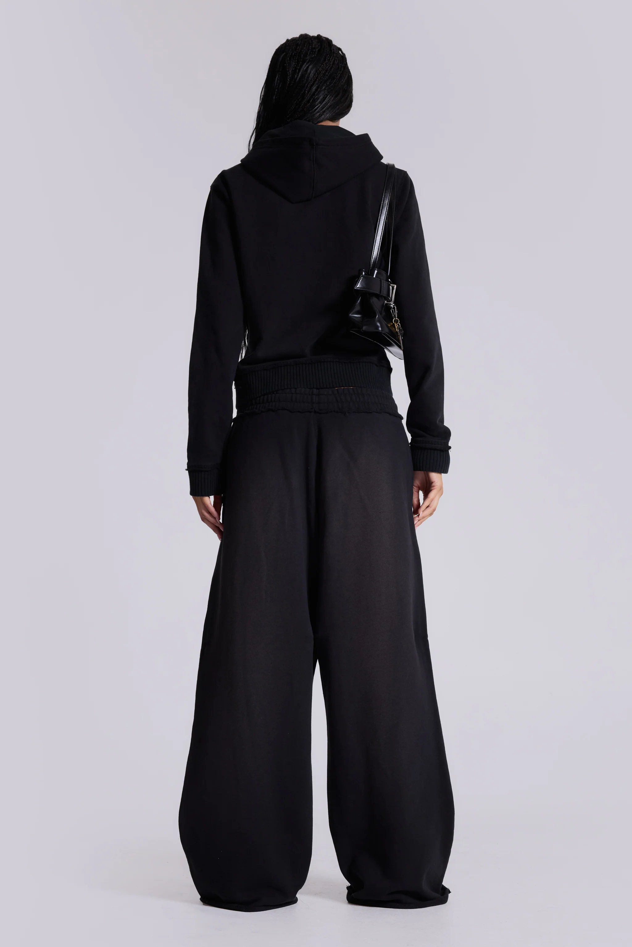 Black Baggy Monster Joggers - Image 11