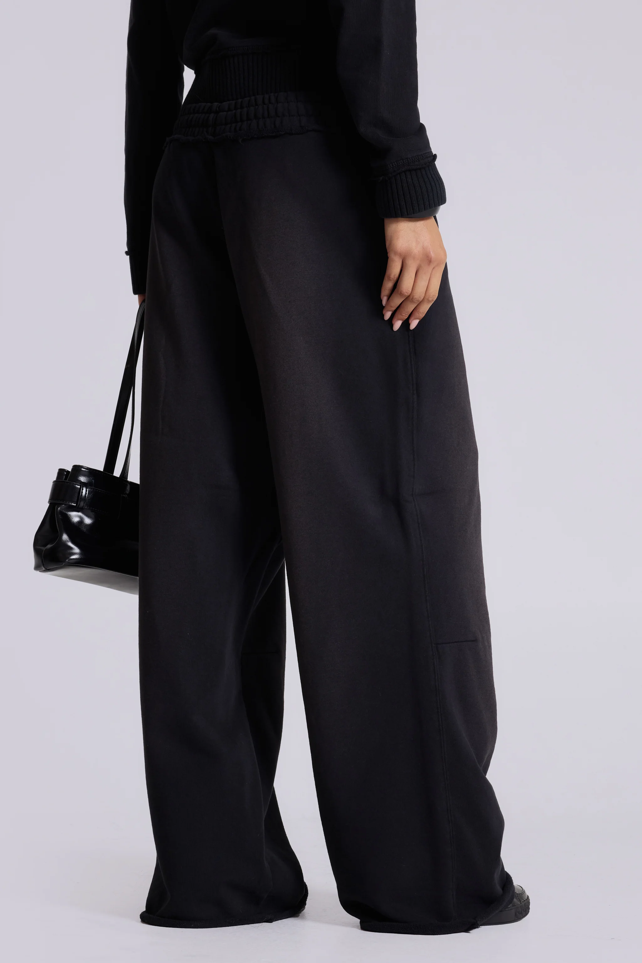 Black Baggy Monster Joggers - Image 7