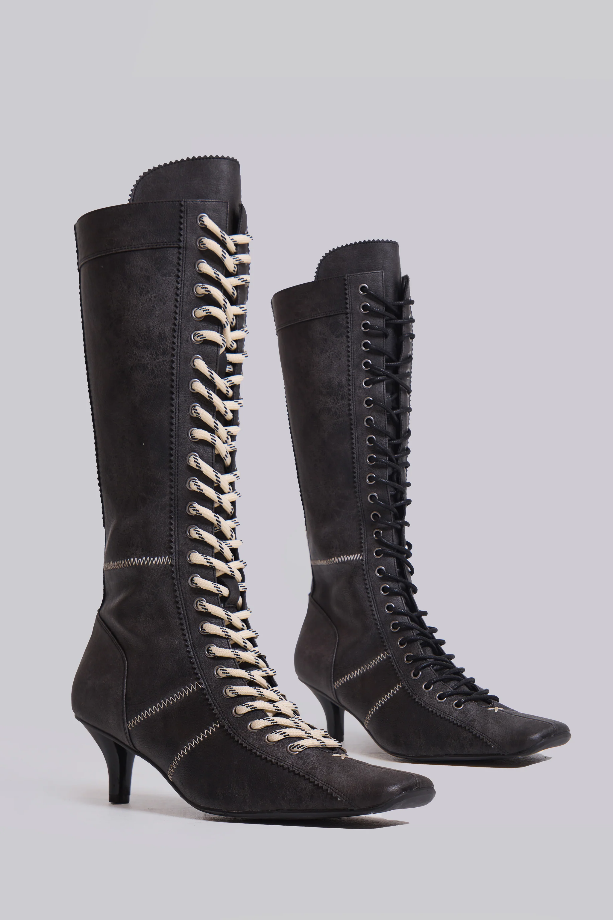 Black Brooke Boxing Boot - Image 14