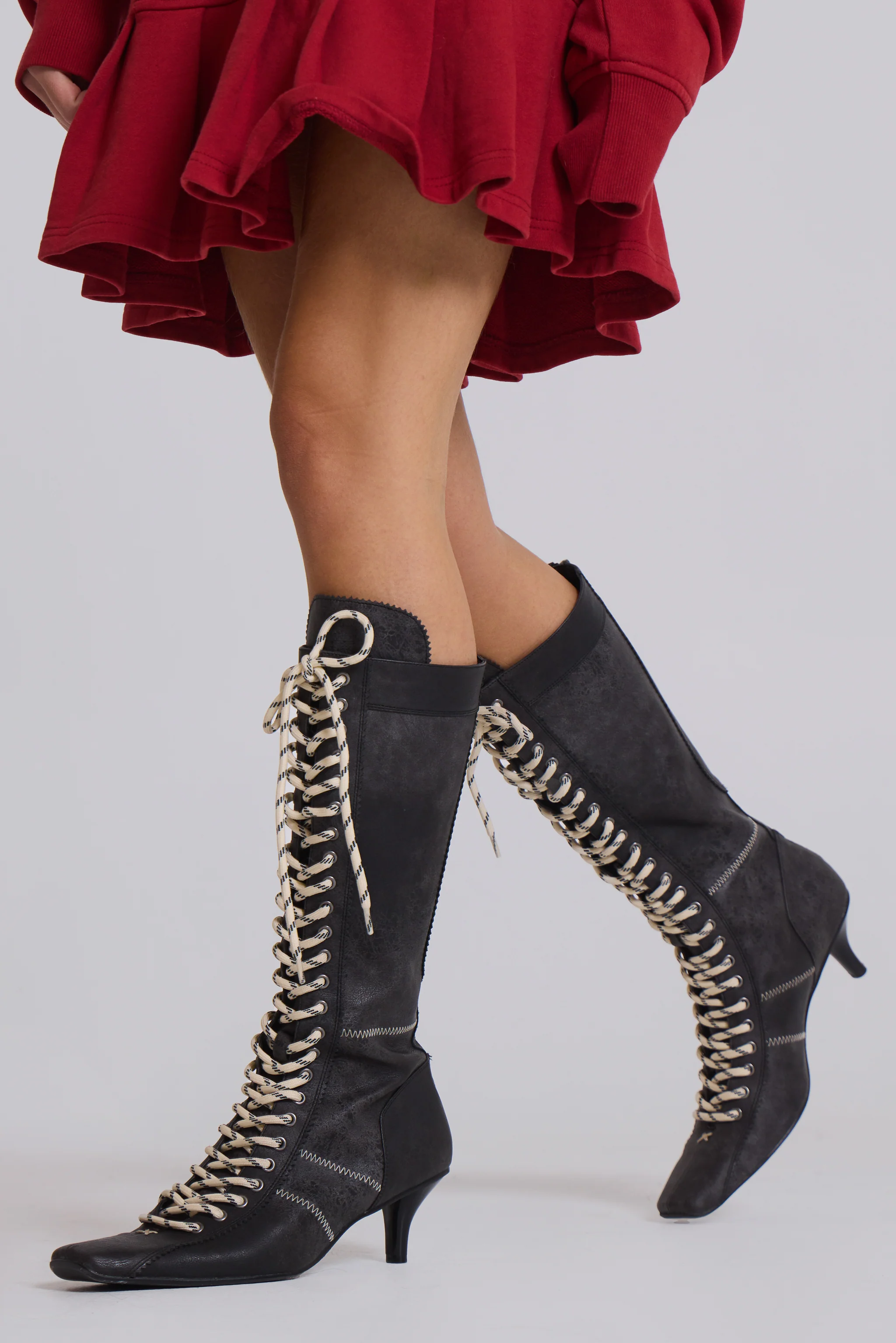 Black Brooke Boxing Boot - Image 6