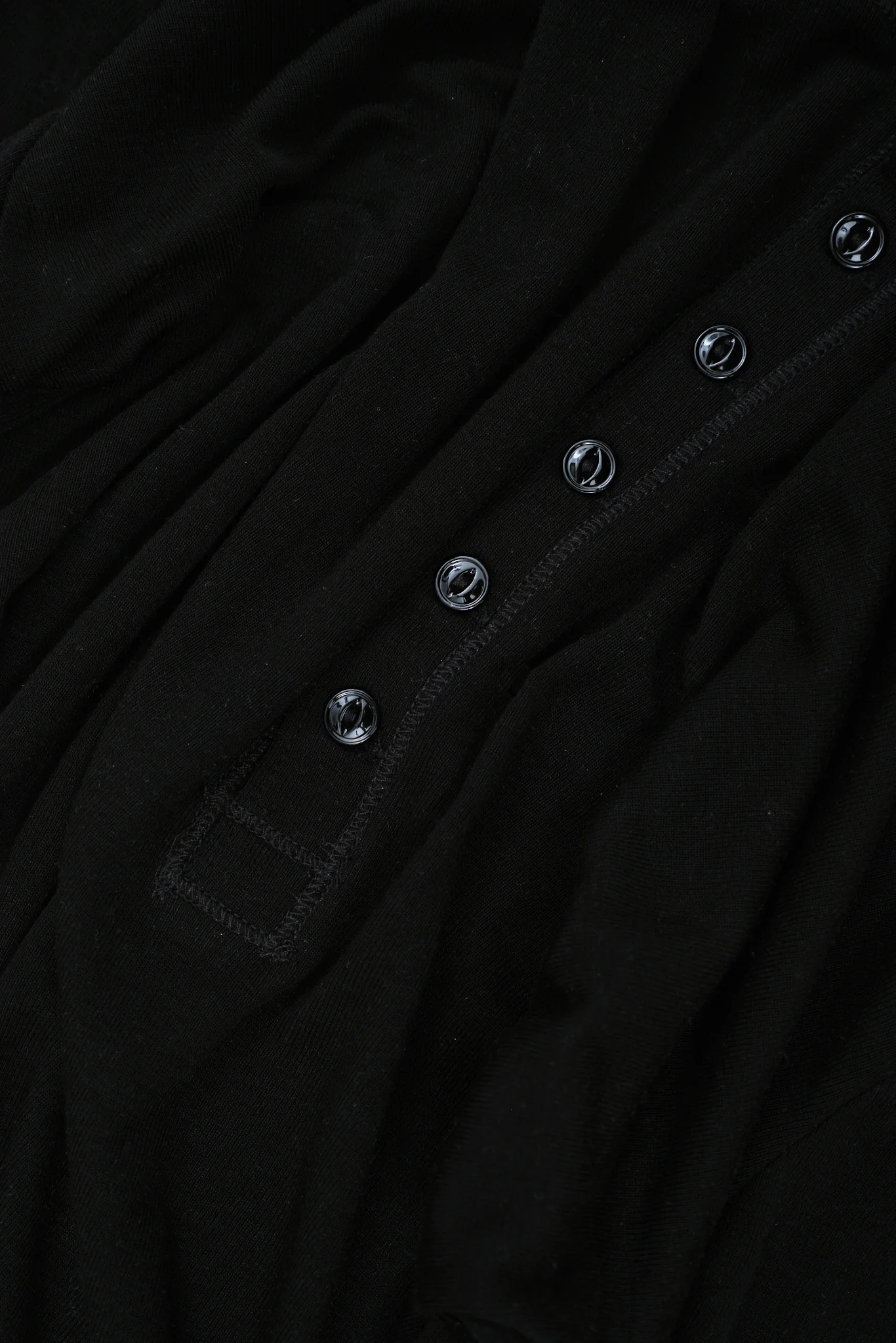 Black Haze Henley Top - Image 6