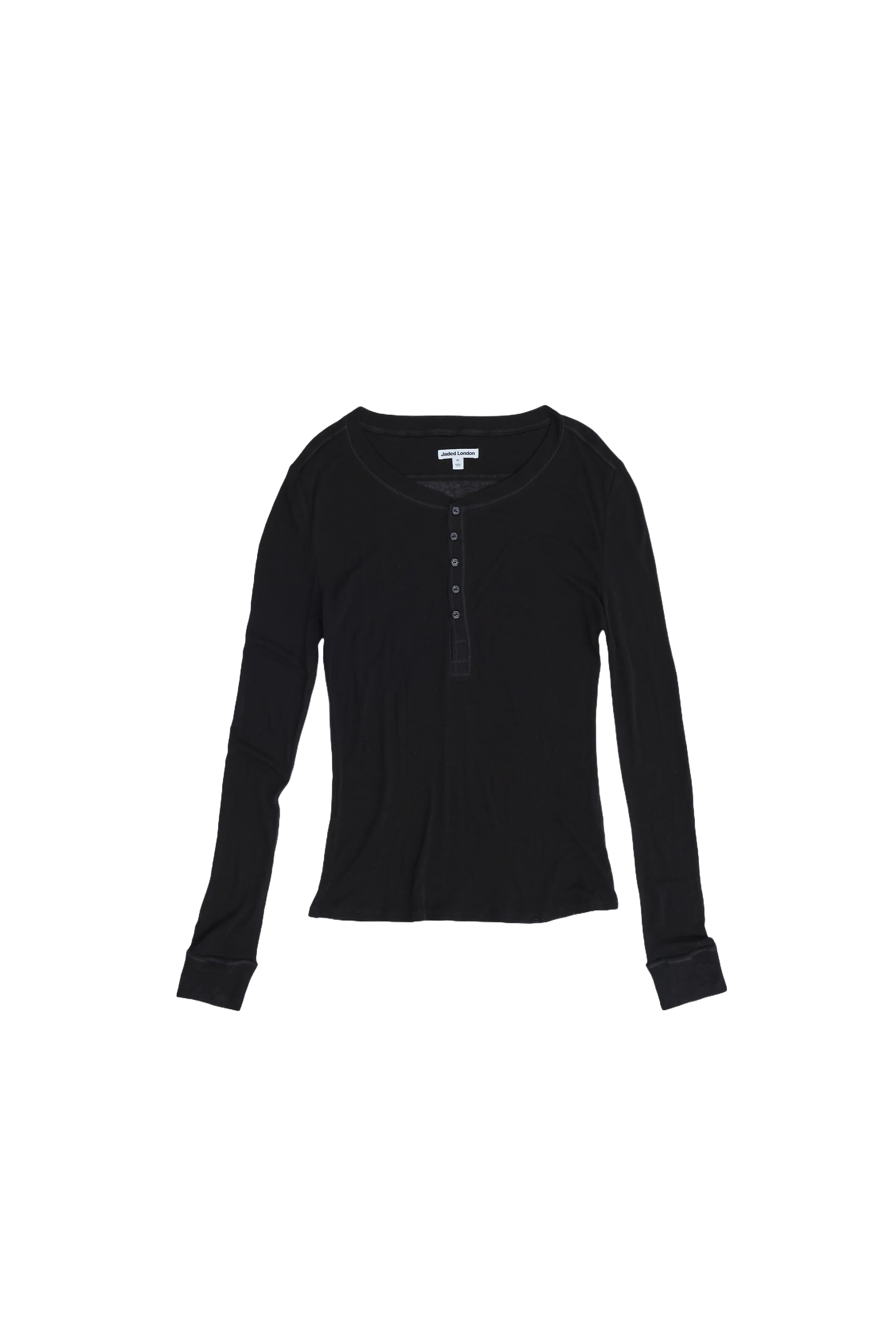 Black Haze Henley Top - Image 7