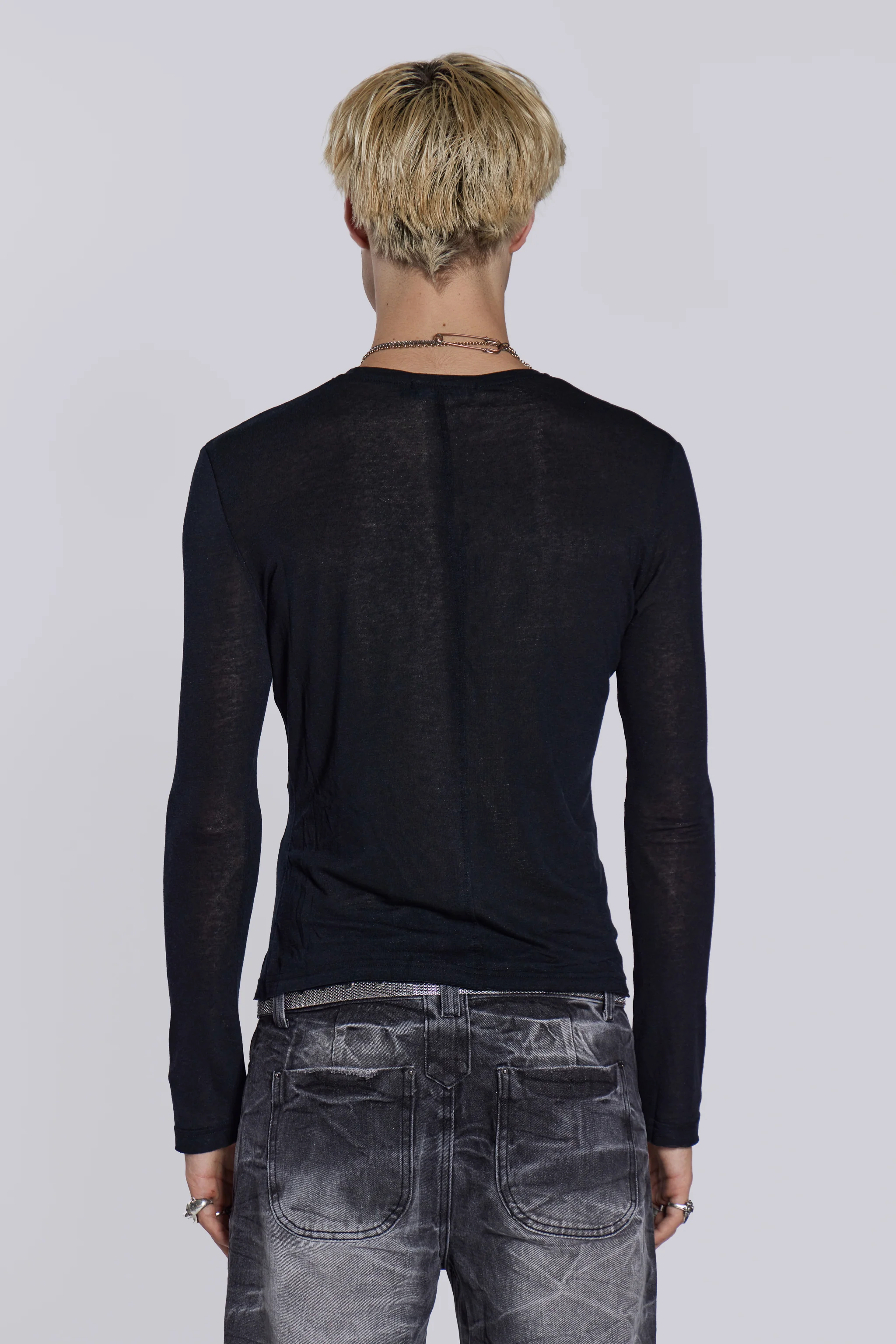 Black Mist Long Sleeve Top - Image 7