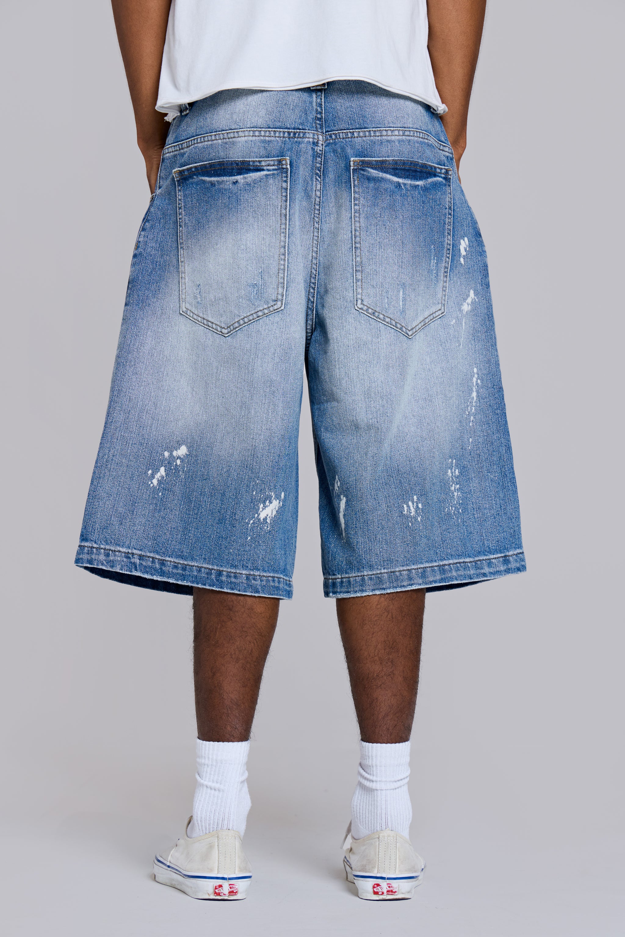 Bleached Colossus Jorts - Image 9