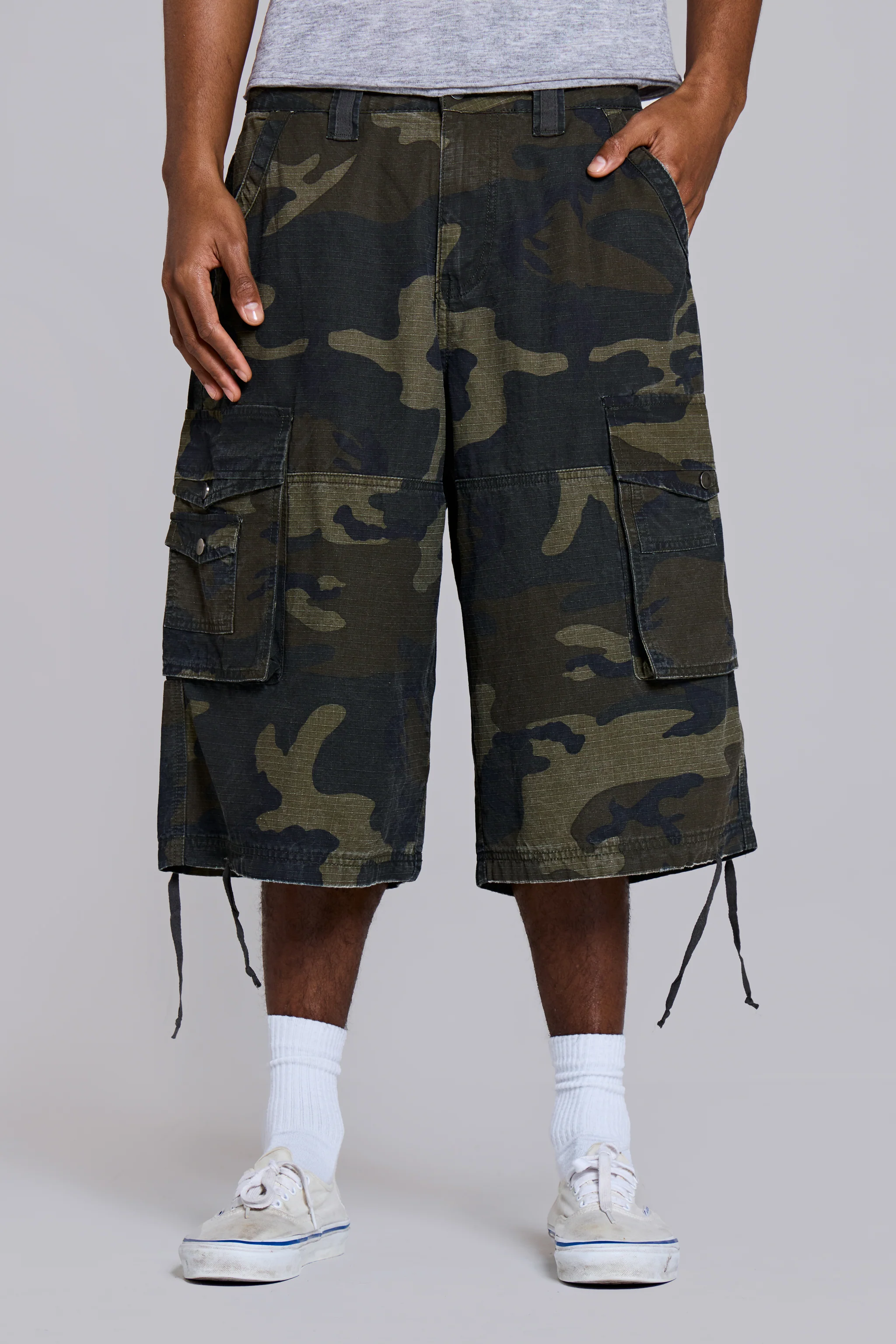 Guerilla Camo Baggy Shorts - Image 3