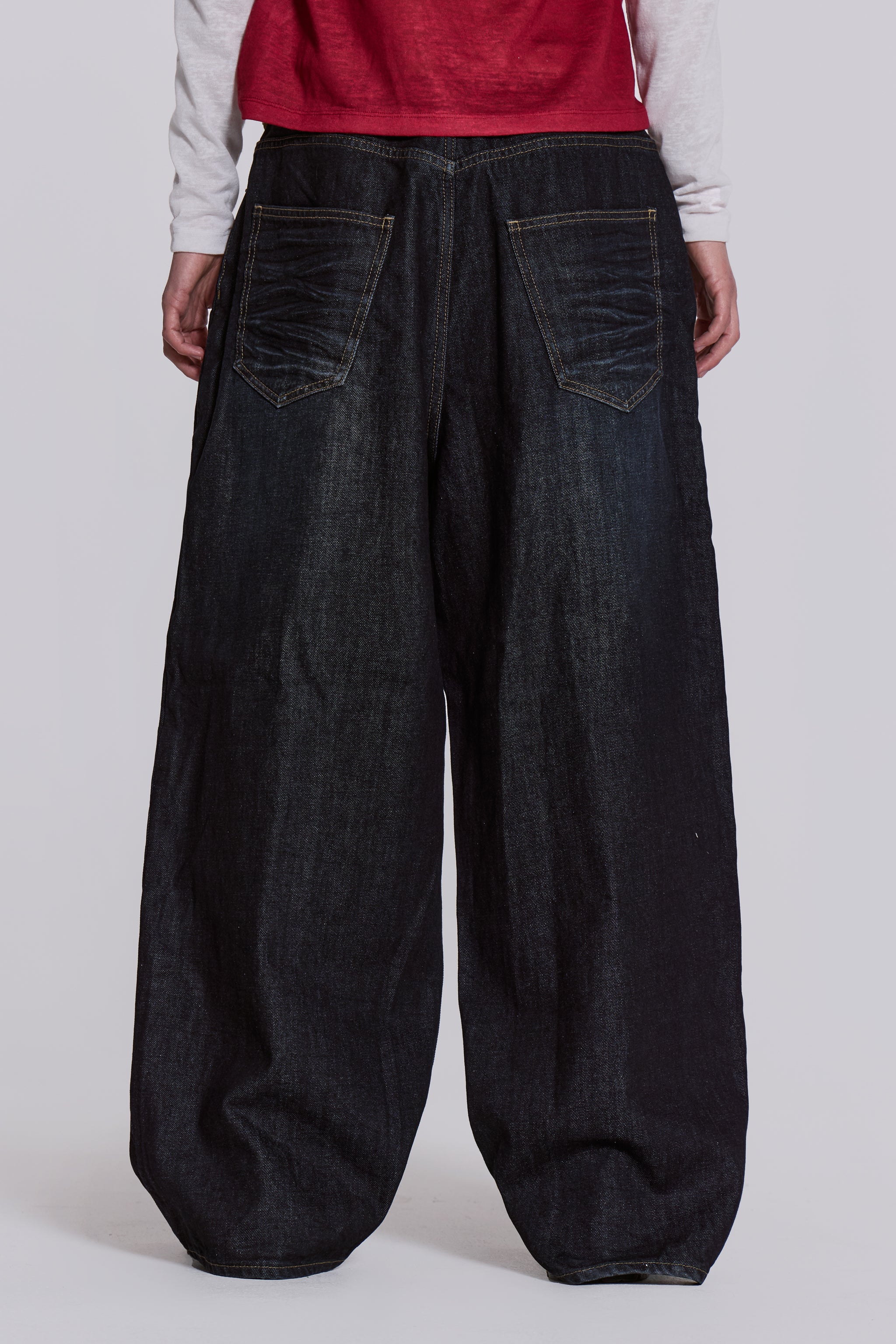 Creased Indigo XL Colossus Jeans - Image 7