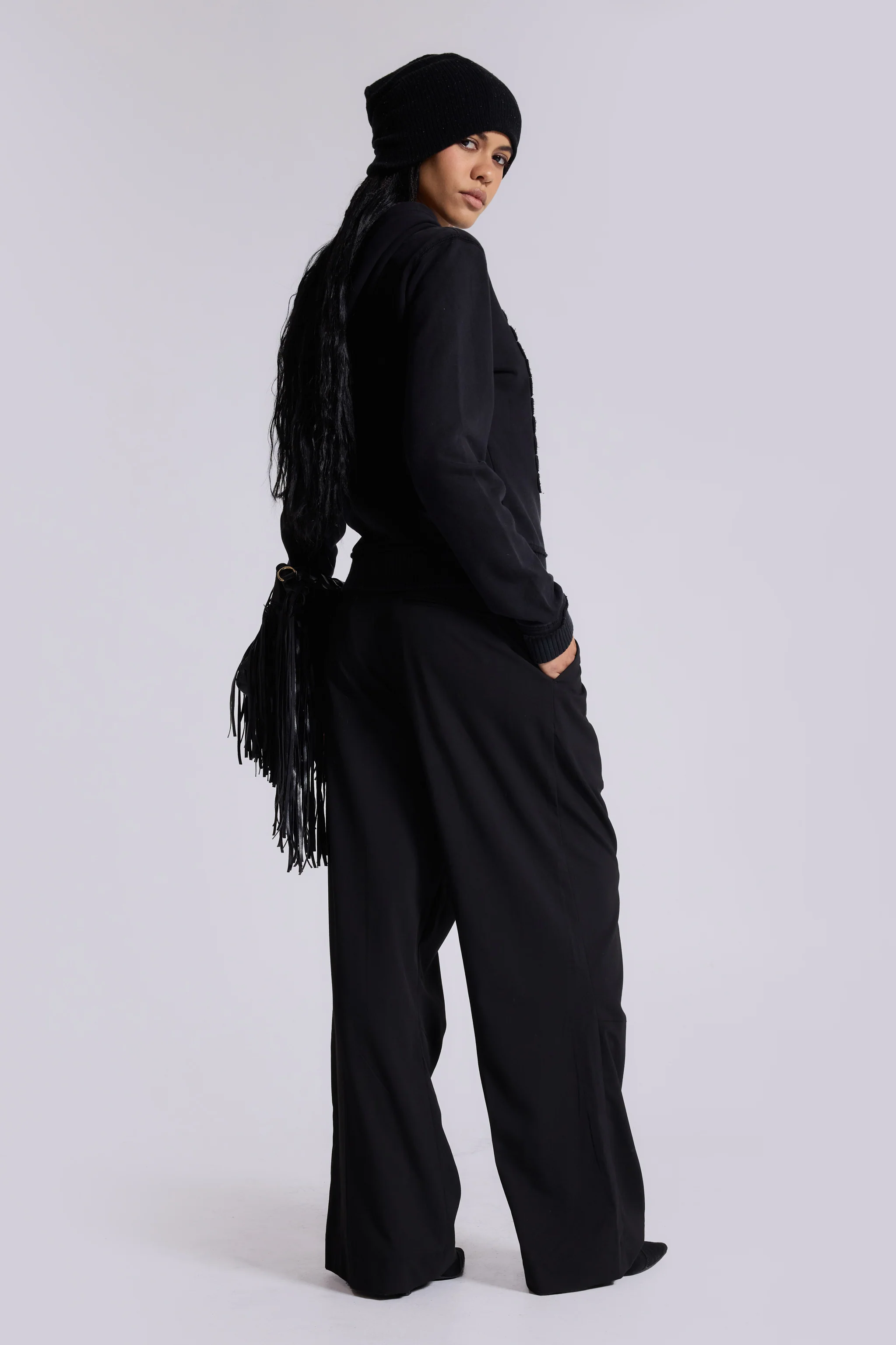 Goliath Black Suit Pants - Image 3