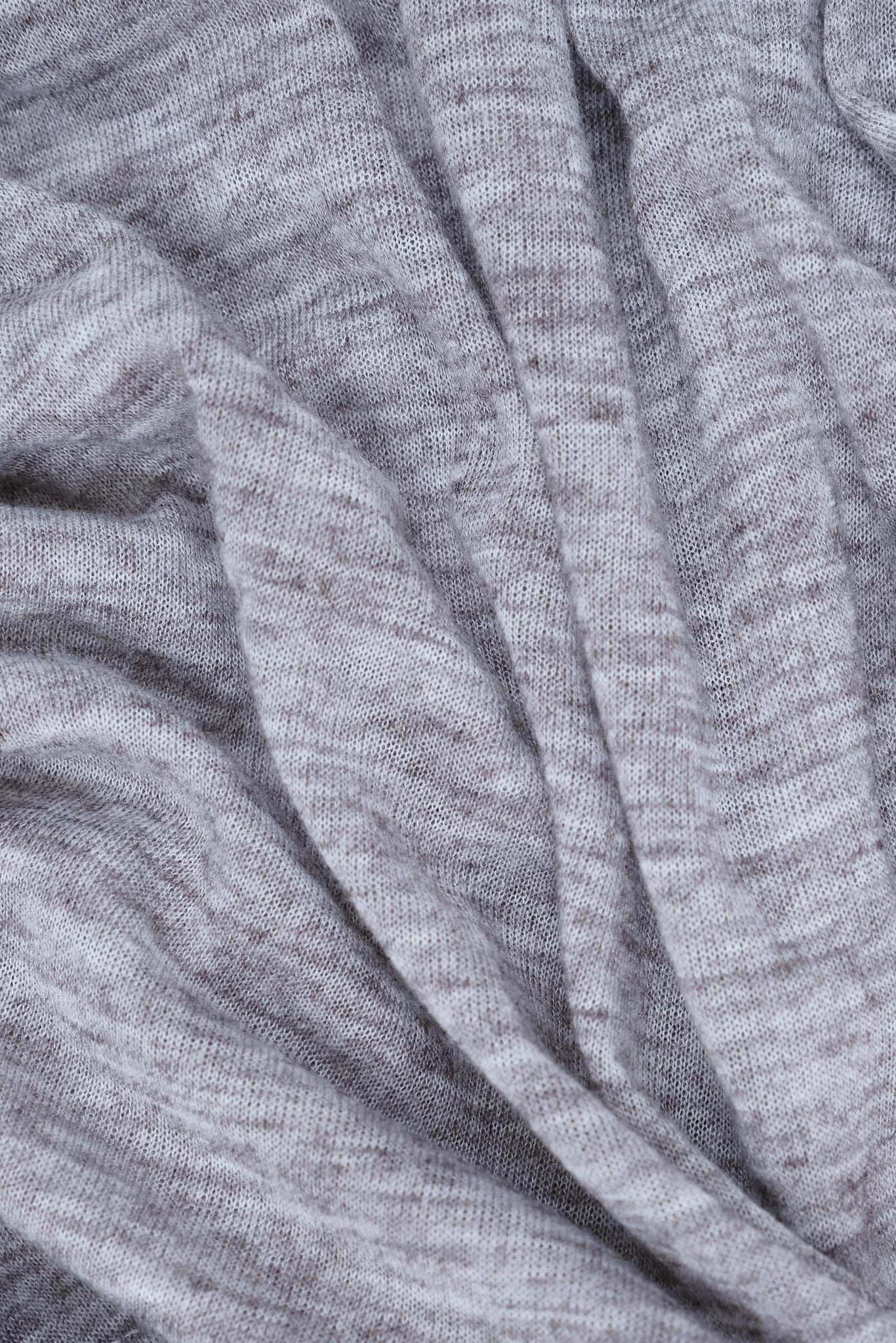 Grey Marl Haze Henley Top - Image 10