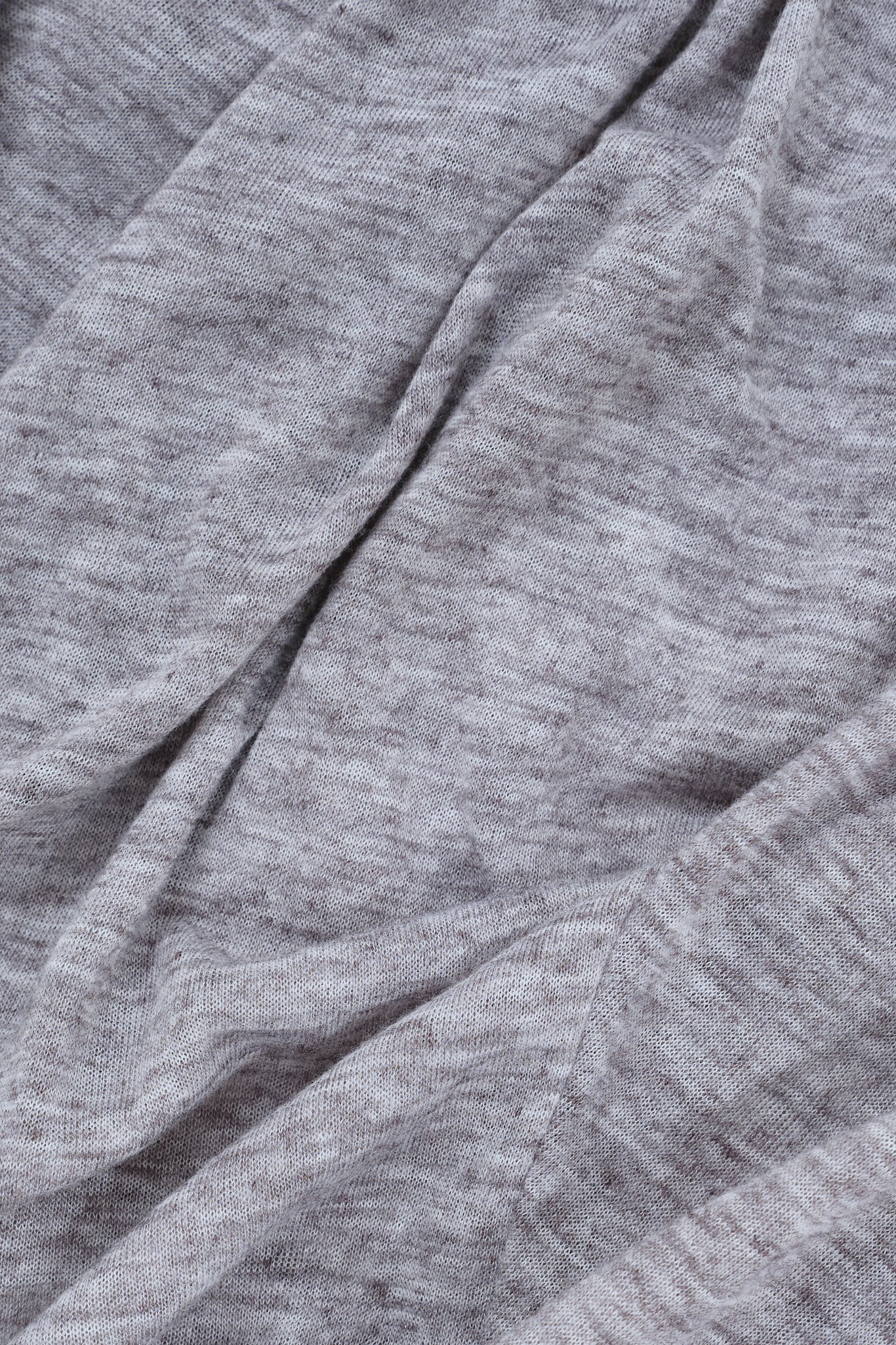 Grey Marl Haze Henley Top - Image 11