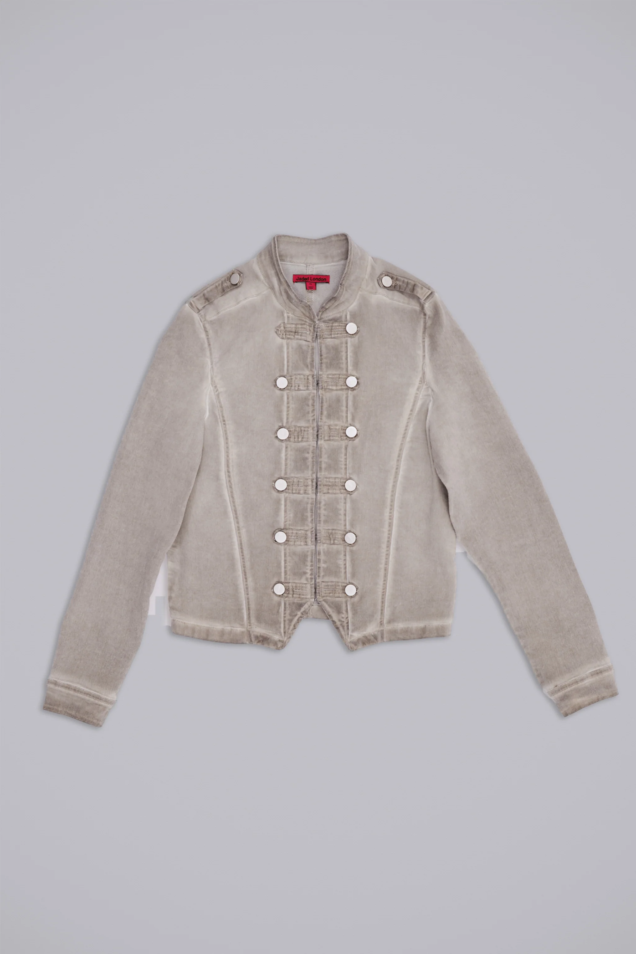 Rebel Military Jacket in Clay - Image 4