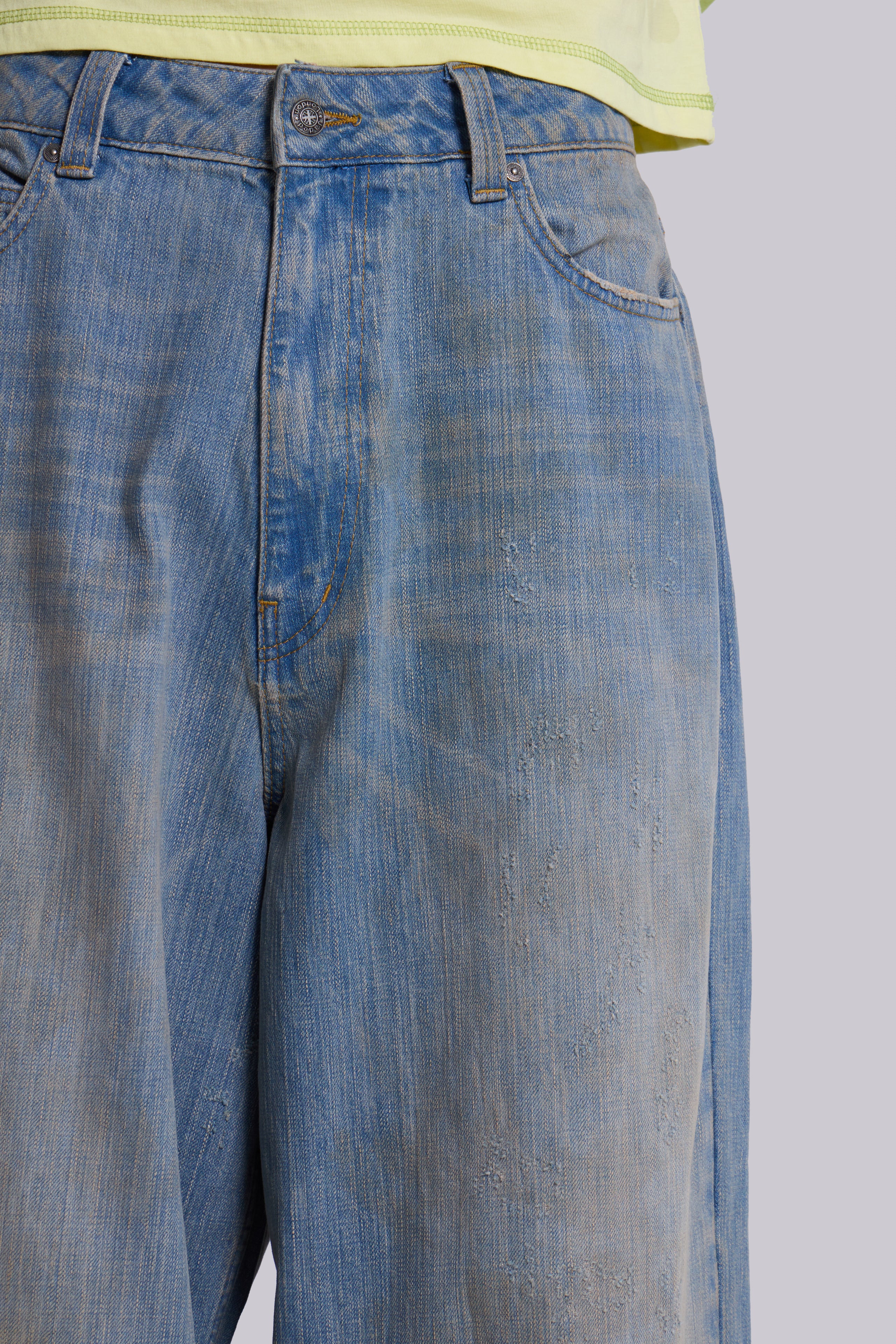 Light Wash Slub XL Colossus Jeans - Image 10
