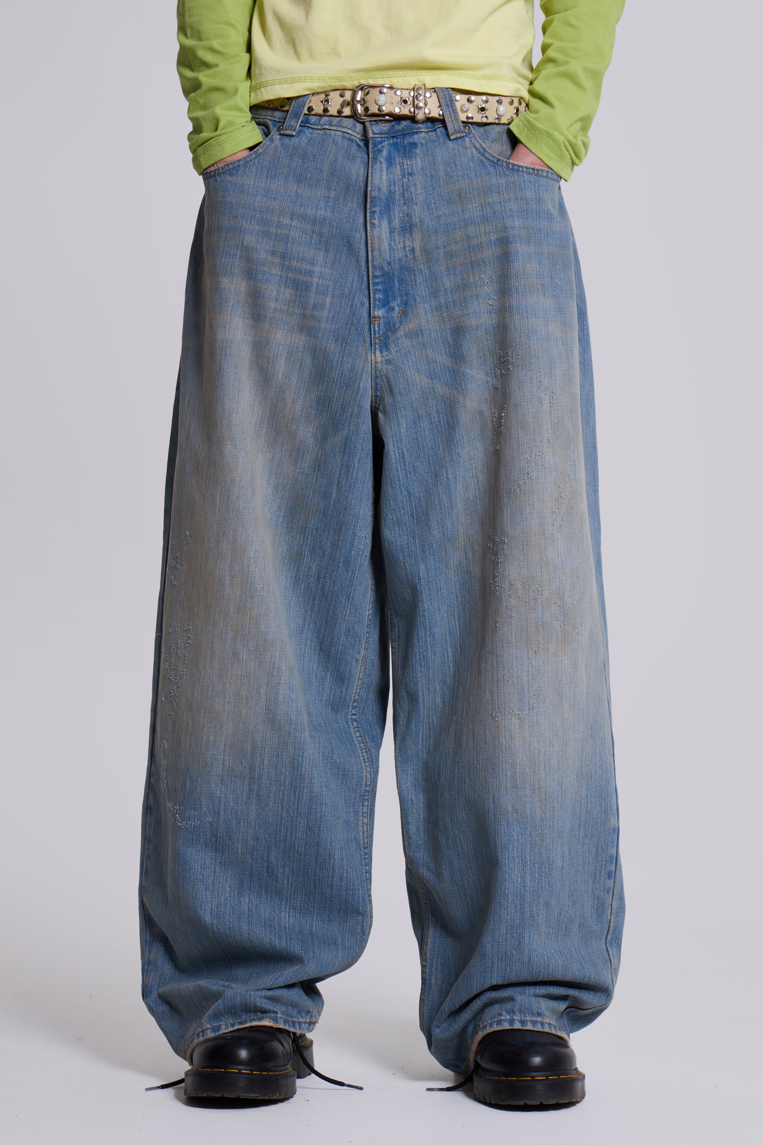 Light Wash Slub XL Colossus Jeans - Image 7