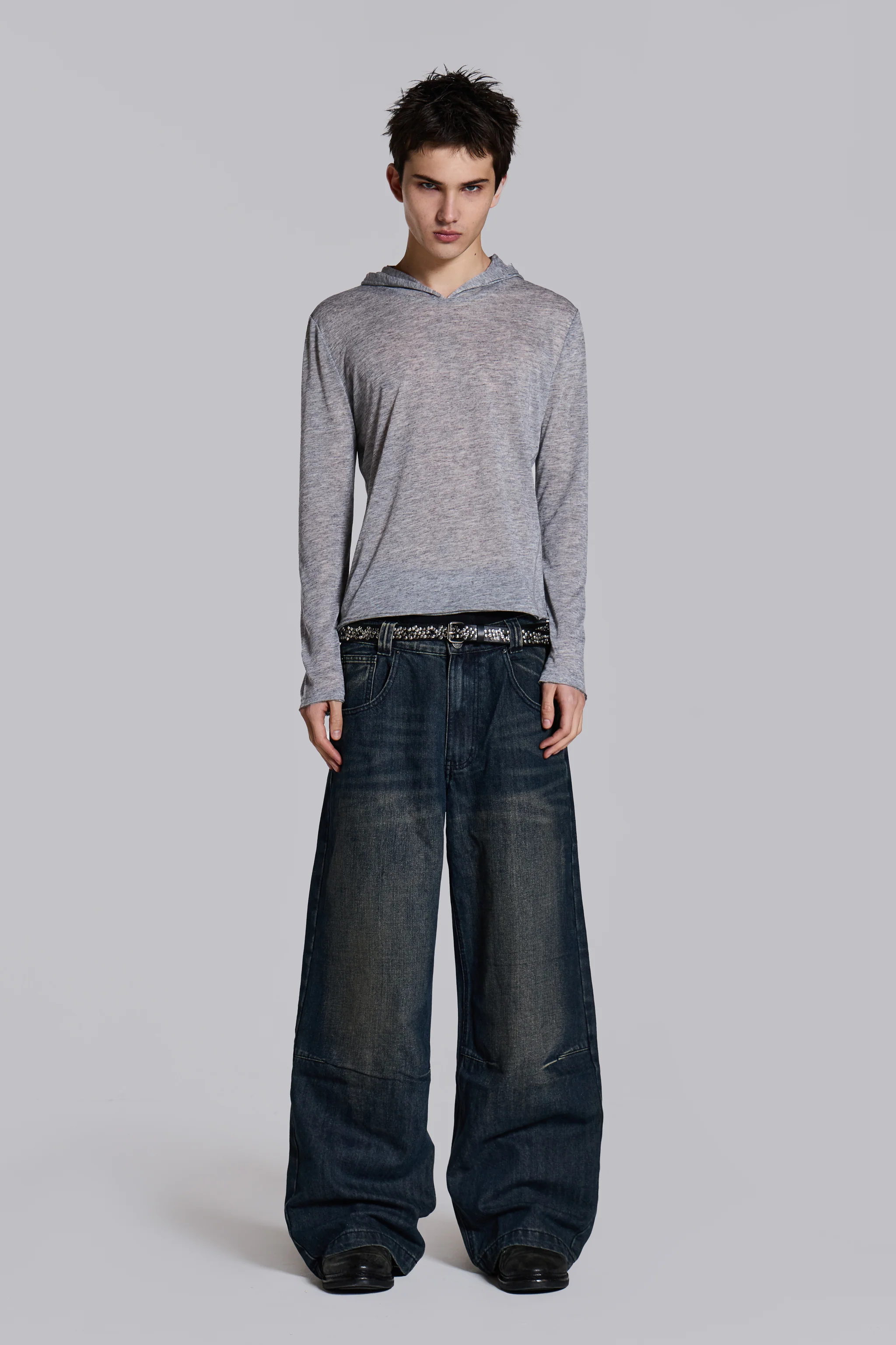 Mid Blue Slub Colossus Jeans - Image 13