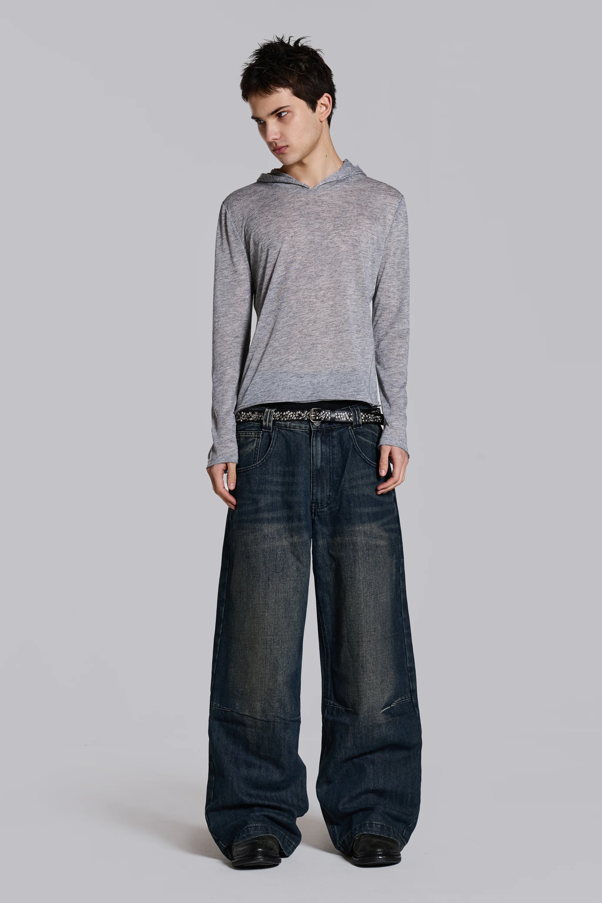 Mid Blue Slub Colossus Jeans - Image 14