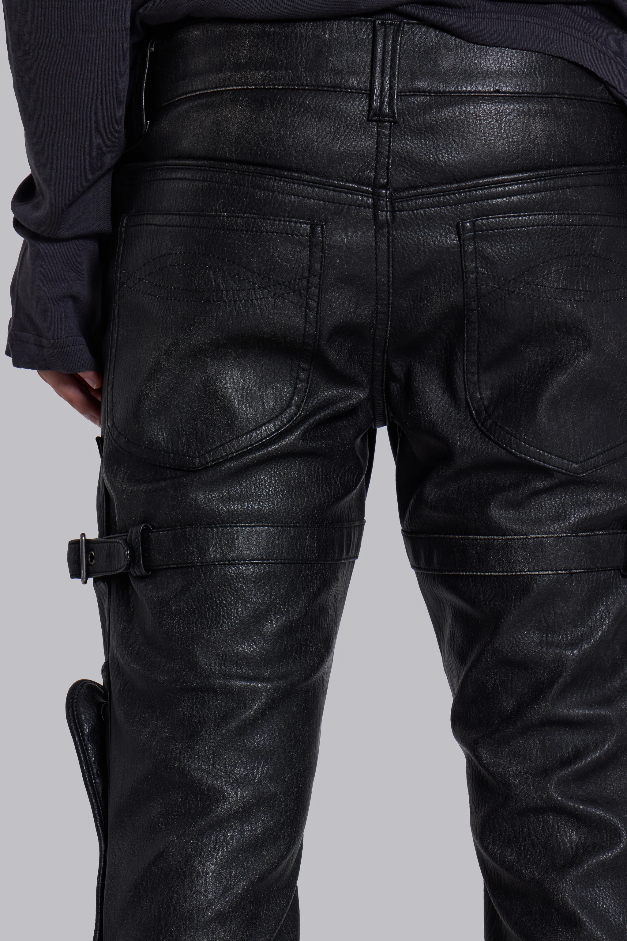 Moto Drift Bootcut Trousers - Image 6