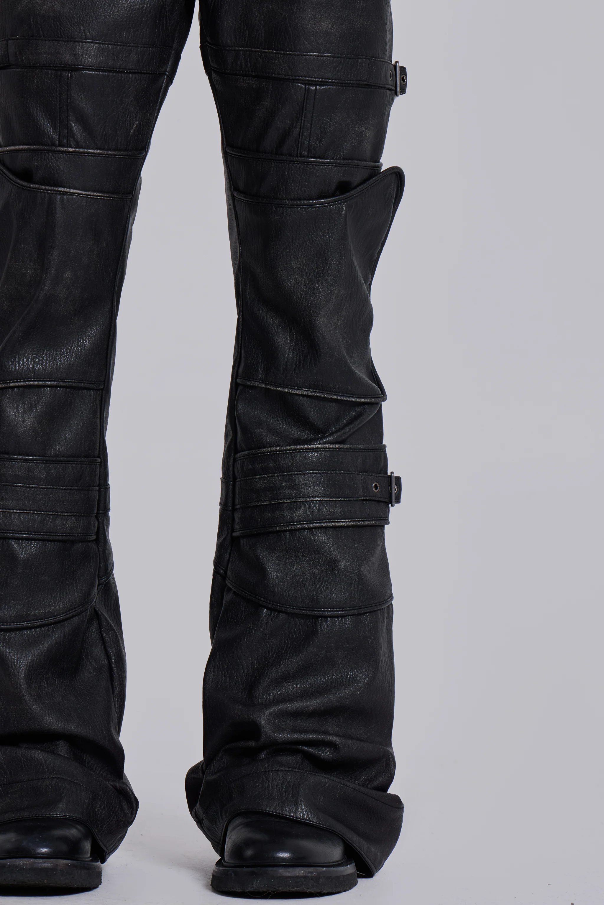 Moto Drift Bootcut Trousers - Image 7