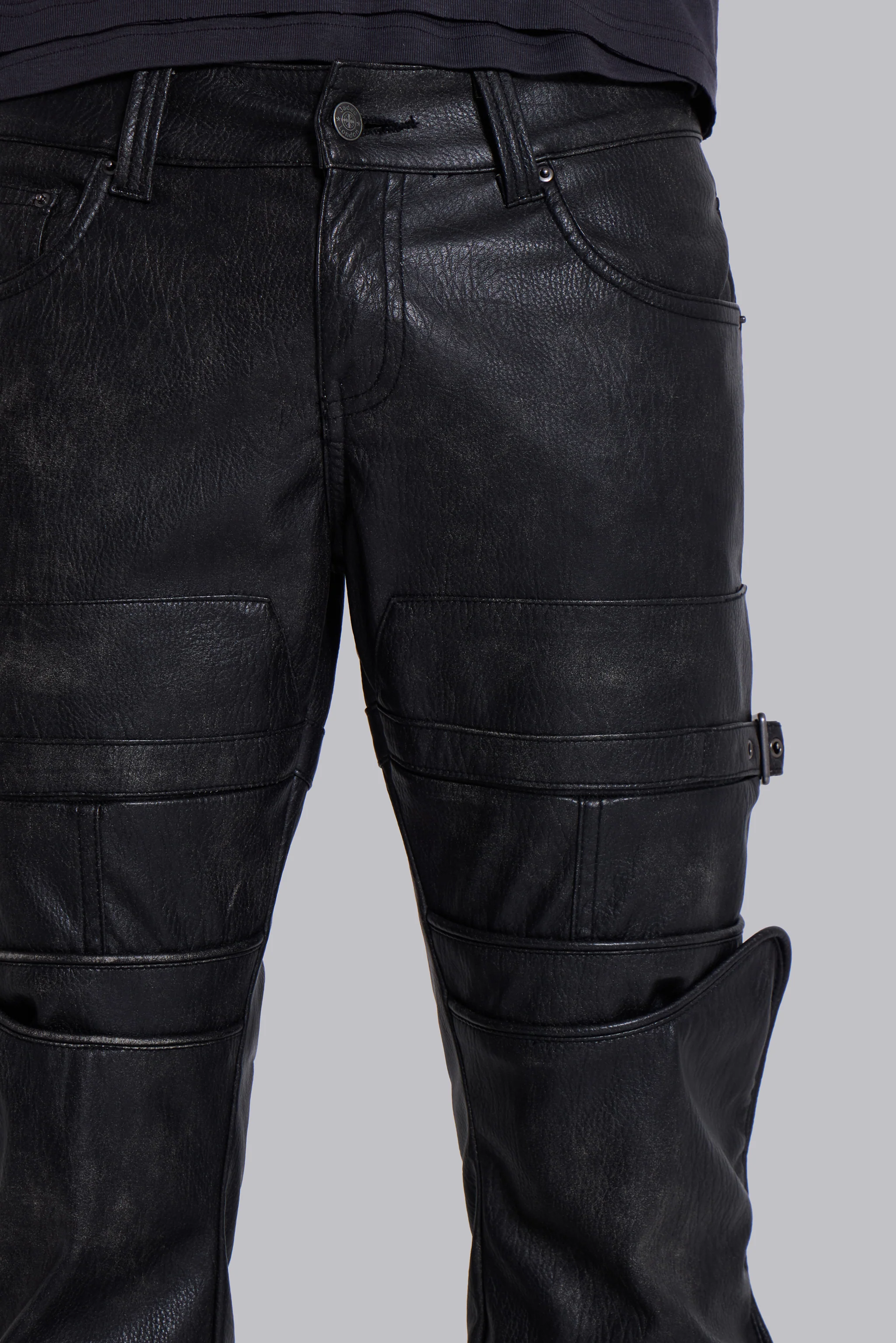Moto Drift Bootcut Trousers - Image 9
