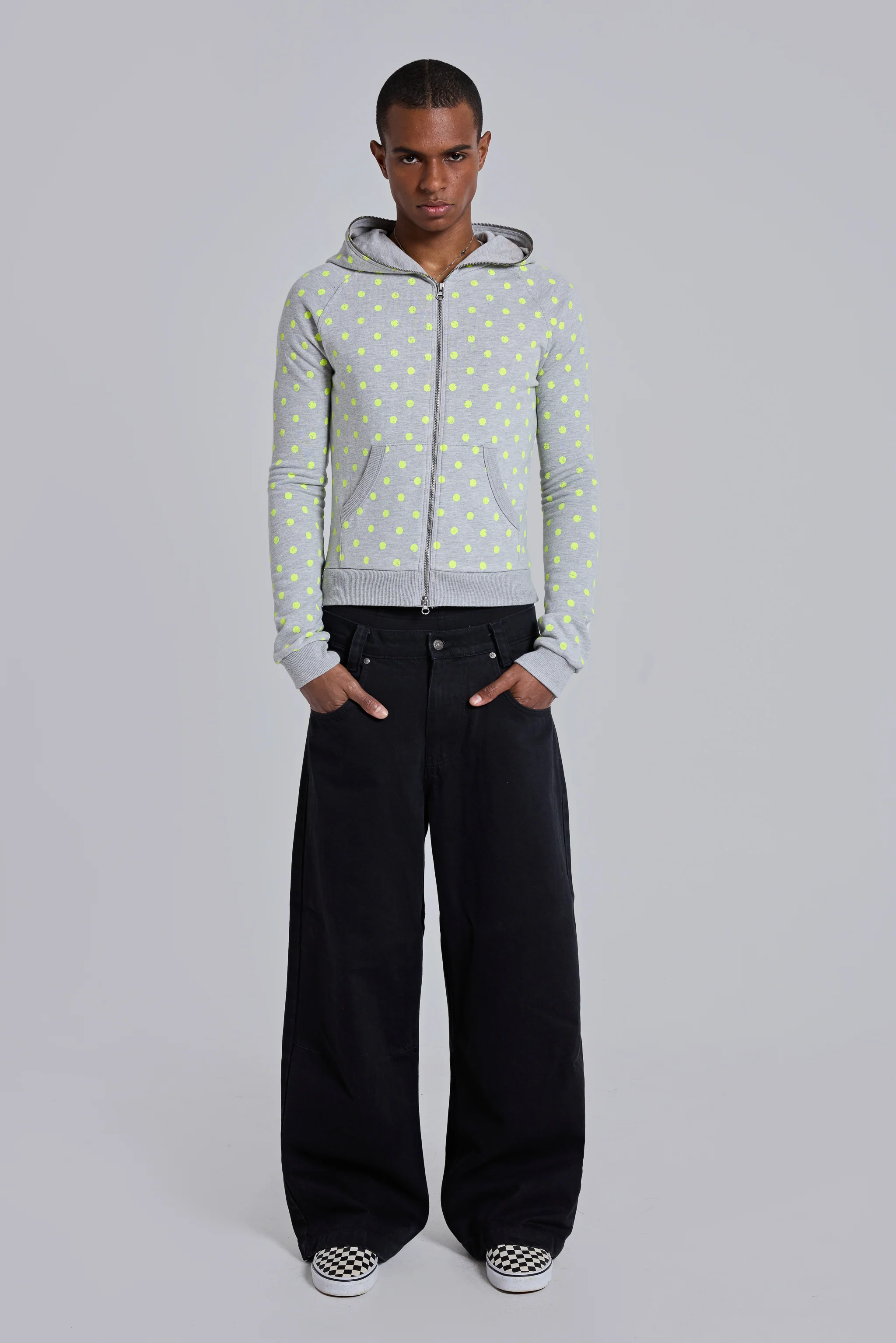 Neon Polkadot Hoodie - Image 3