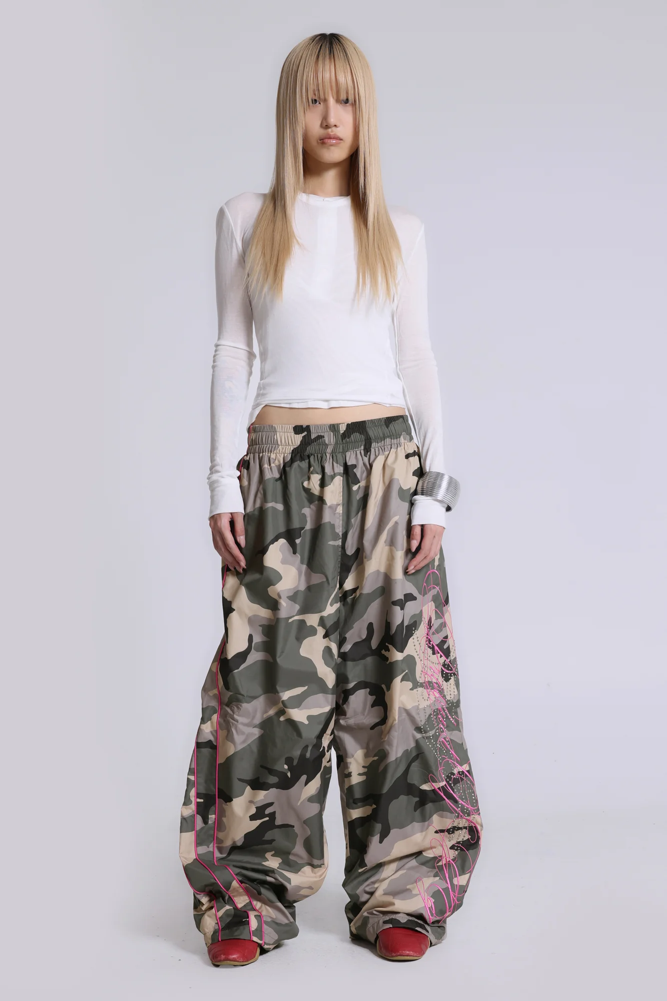 P.O.A. Camo Vapor Tracksuit Bottoms - Image 3
