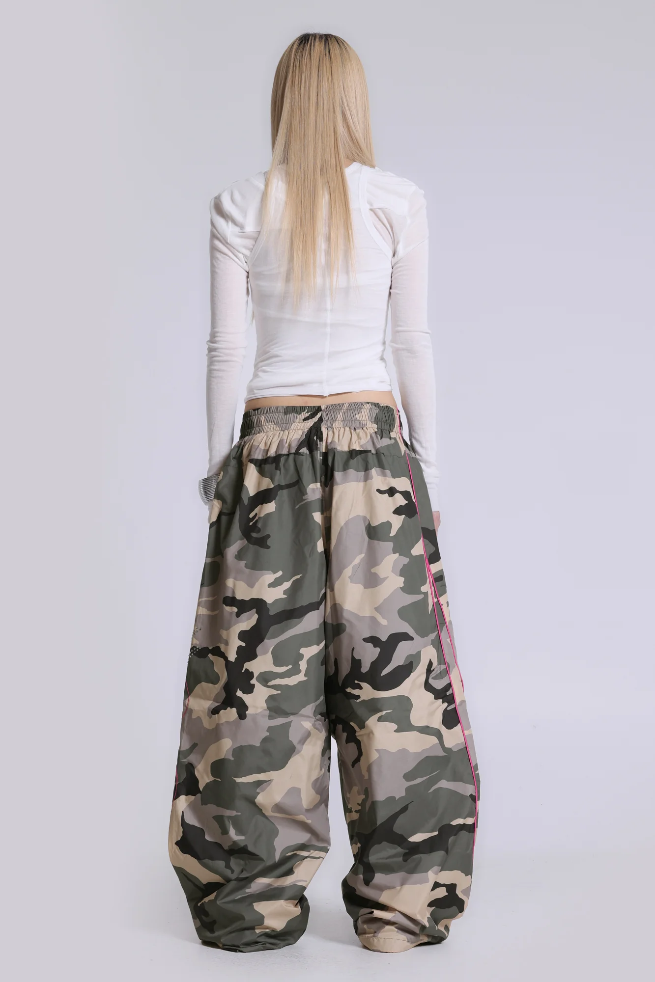 P.O.A. Camo Vapor Tracksuit Bottoms - Image 4