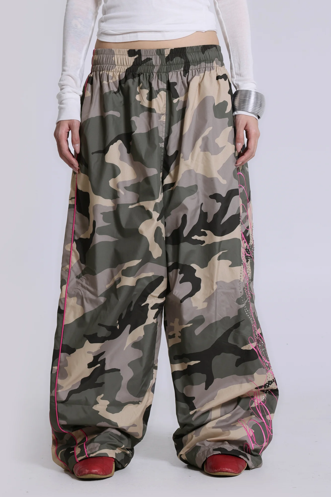 P.O.A. Camo Vapor Tracksuit Bottoms - Image 5