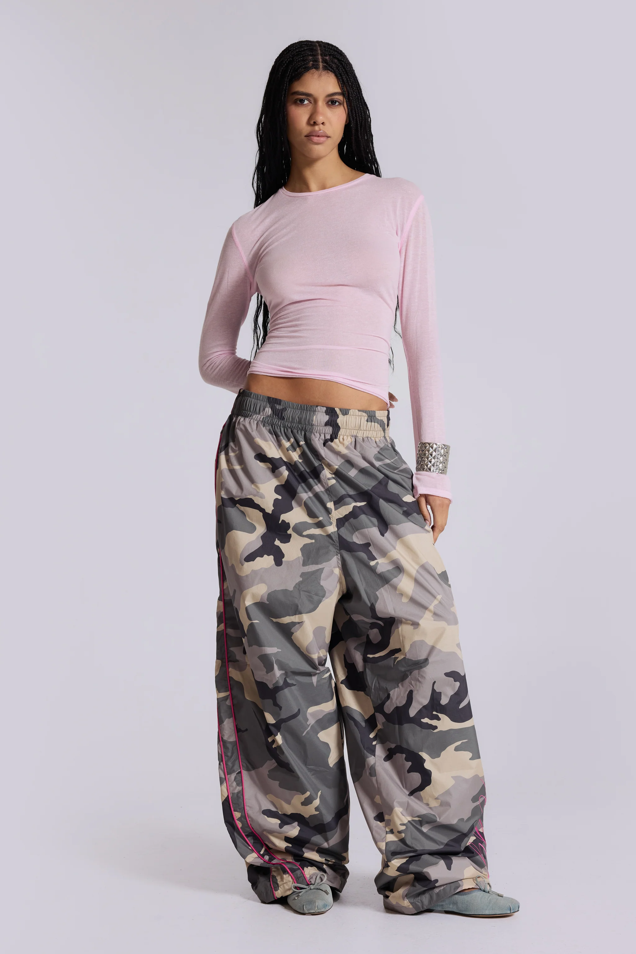 P.O.A. Camo Vapor Tracksuit Bottoms - Image 9