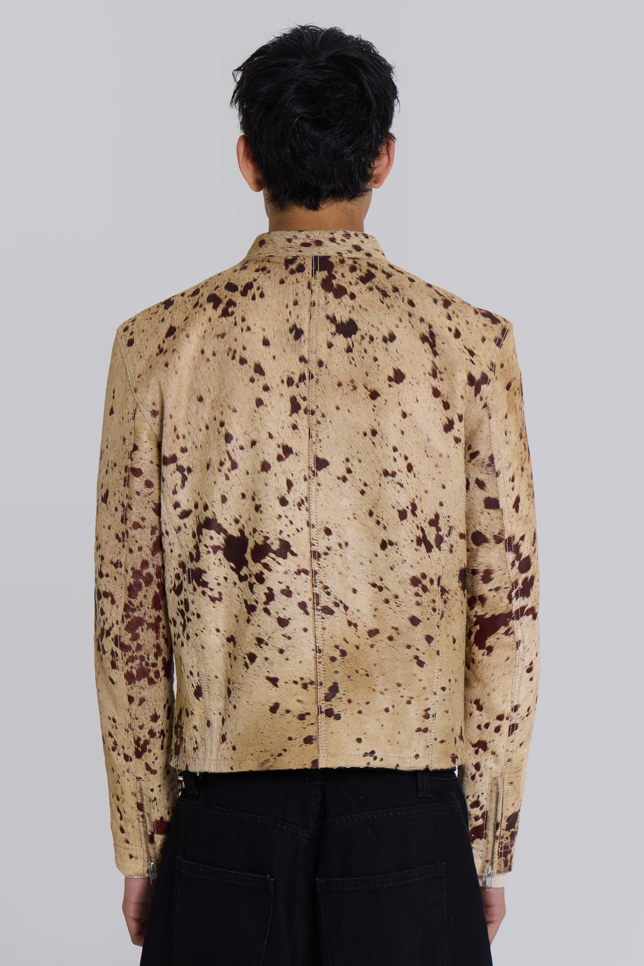 Cowhide Real Leather Piston Jacket - Image 4