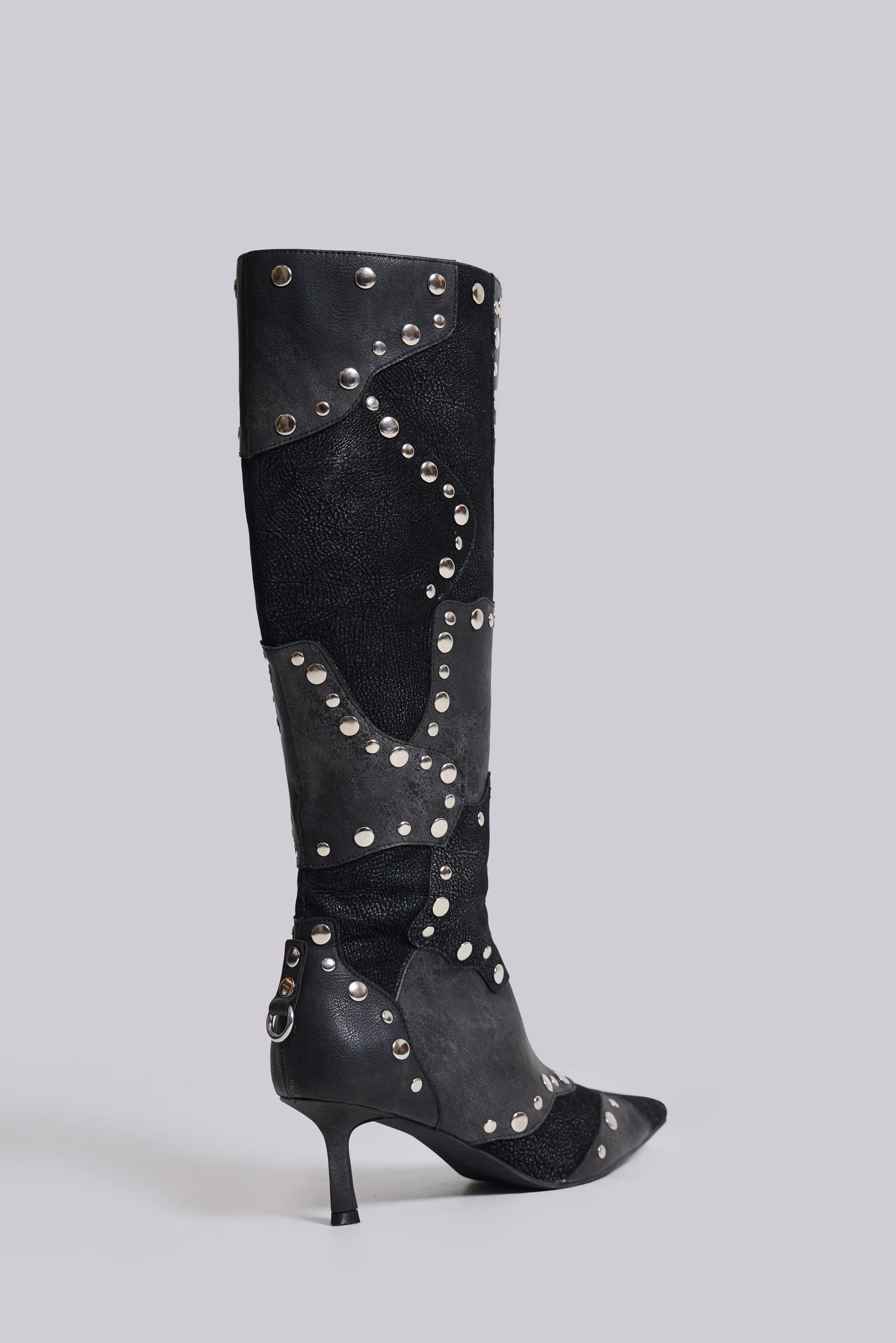 Shadow Studded Knee-High Boot - Image 5
