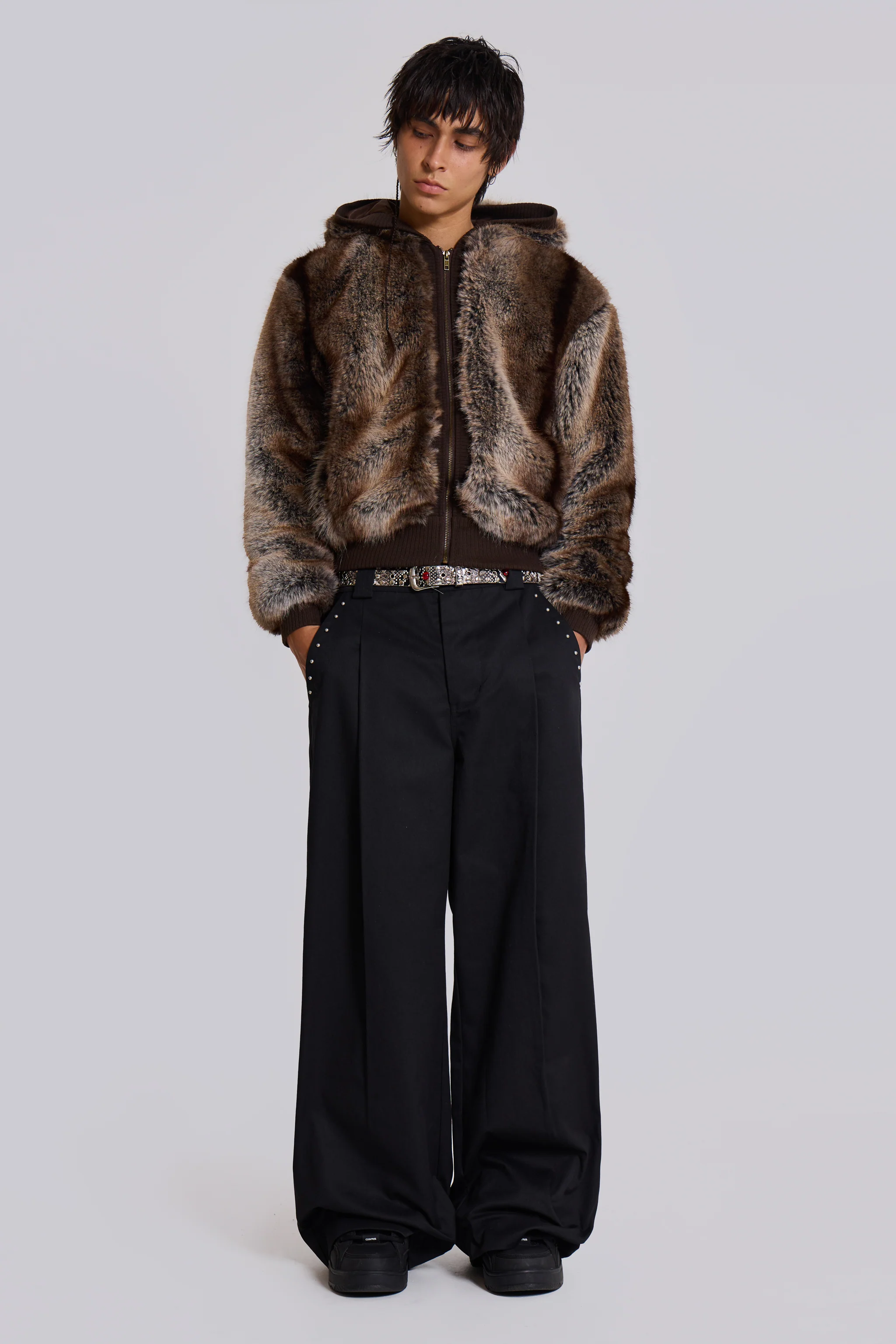 Studded Black Goliath Suit Pants - Image 10