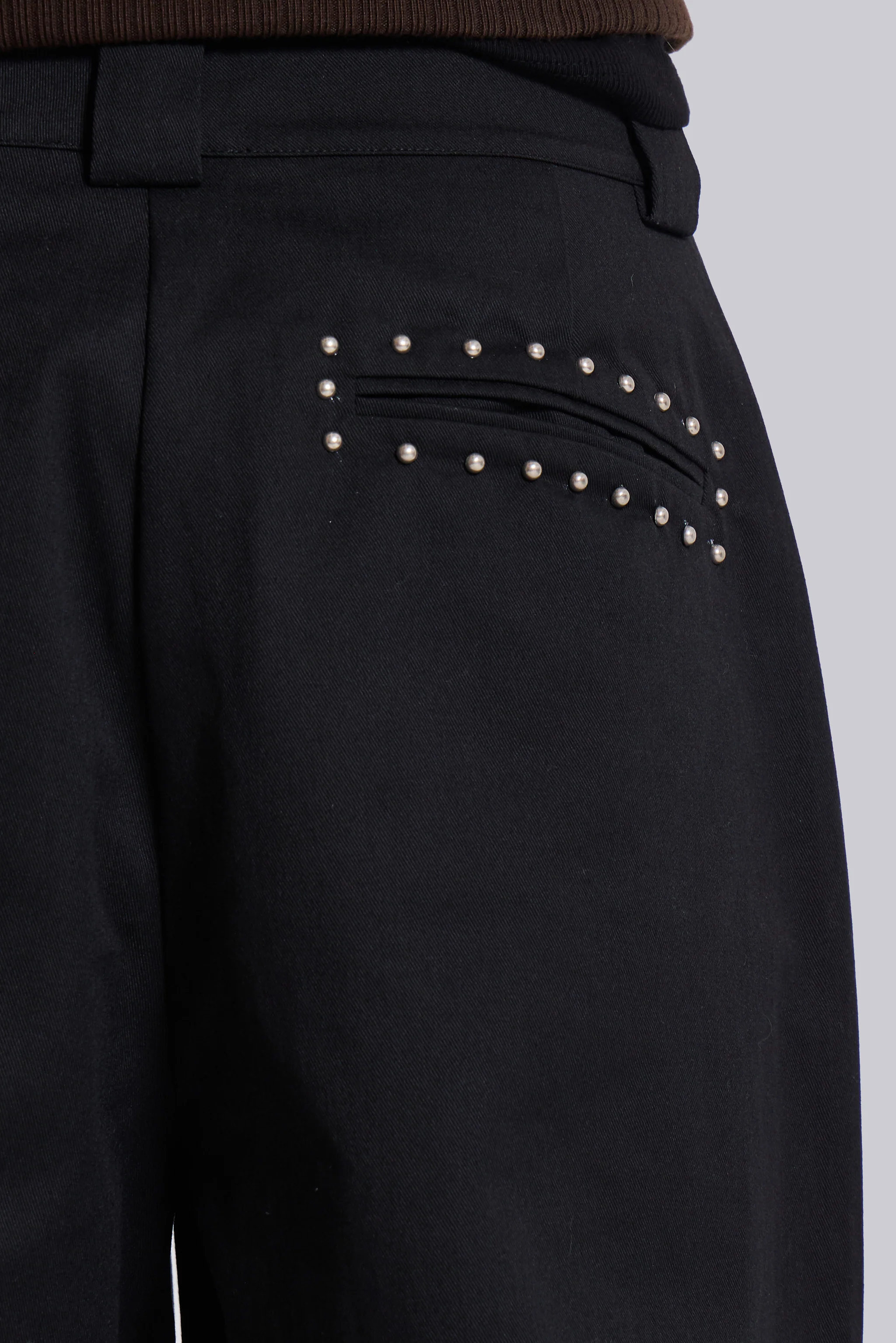 Studded Black Goliath Suit Pants - Image 15