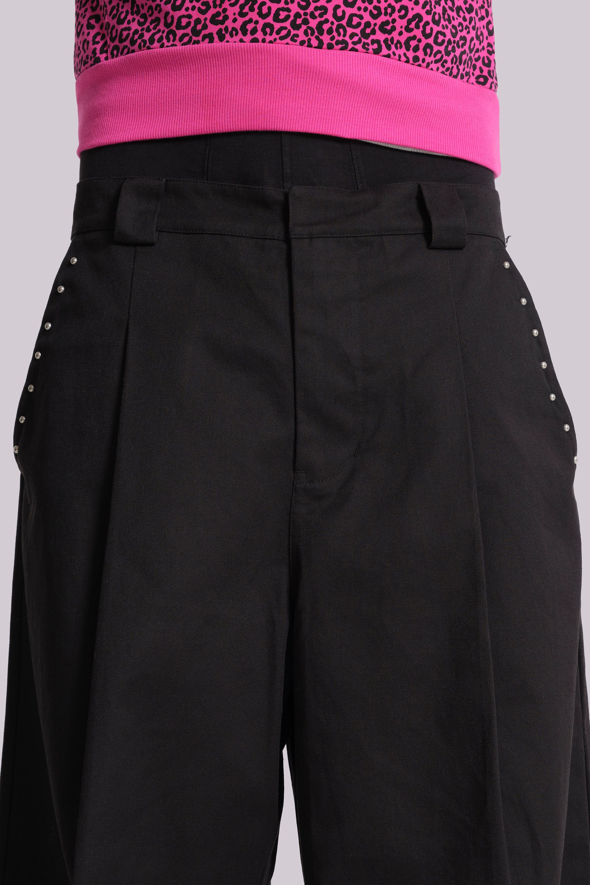 Studded Black Goliath Suit Pants - Image 17