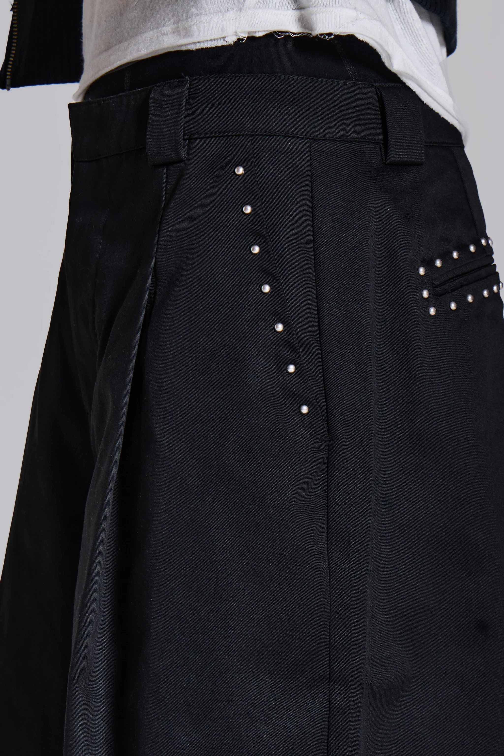 Studded Black Goliath Suit Pants - Image 5