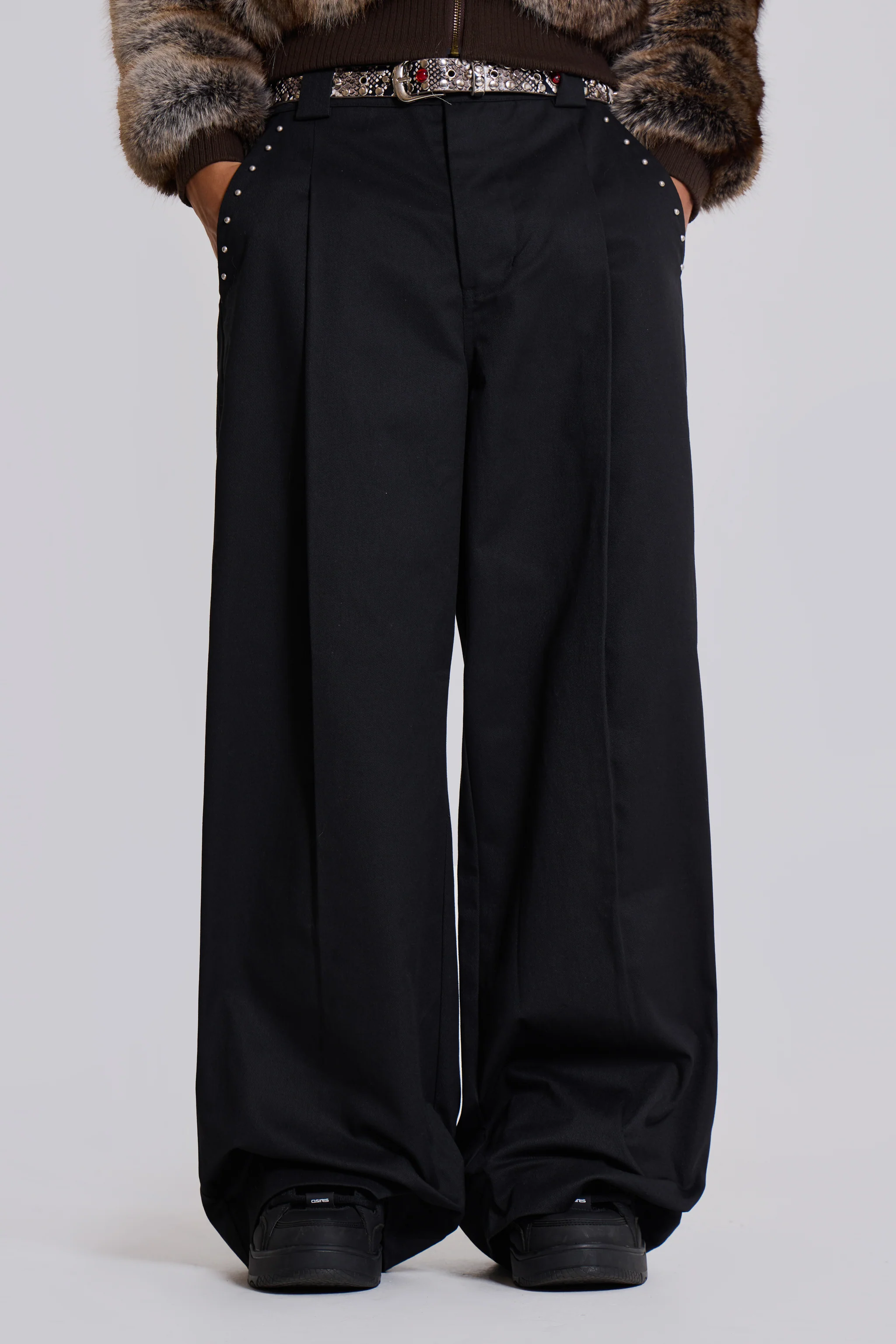 Studded Black Goliath Suit Pants - Image 7