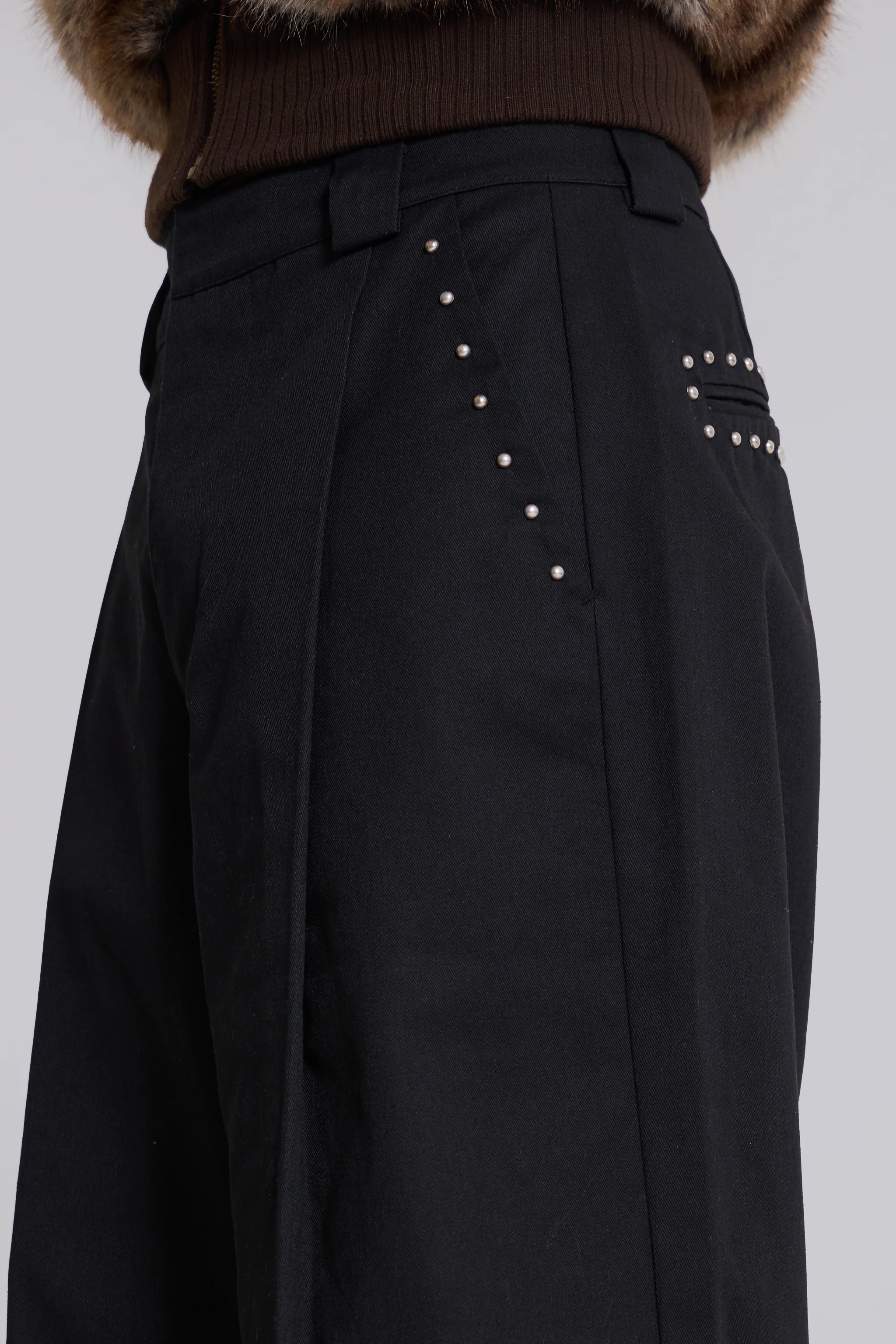 Studded Black Goliath Suit Pants - Image 9