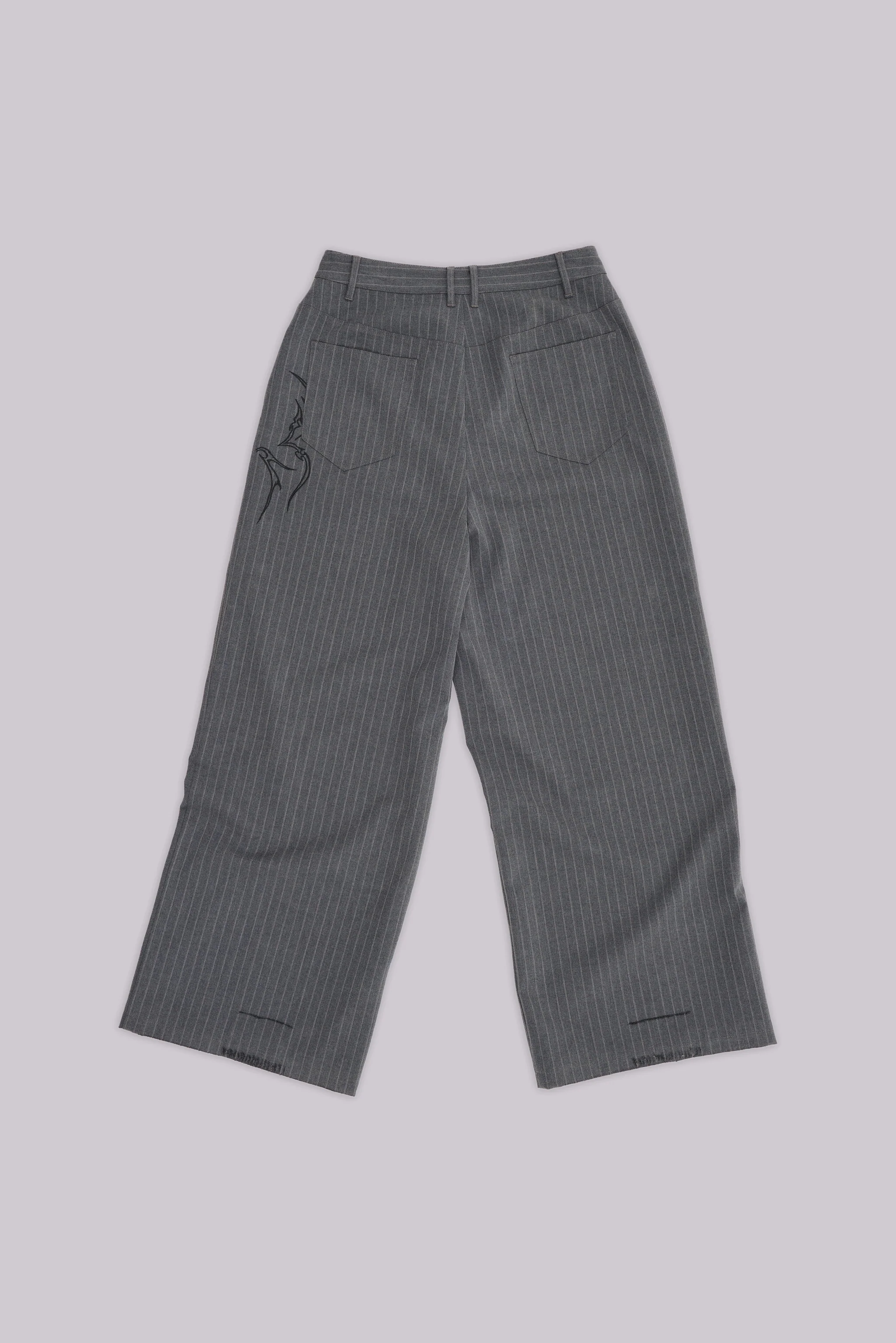 Tattoo Pinstripe Goliath Suit Pants - Image 5