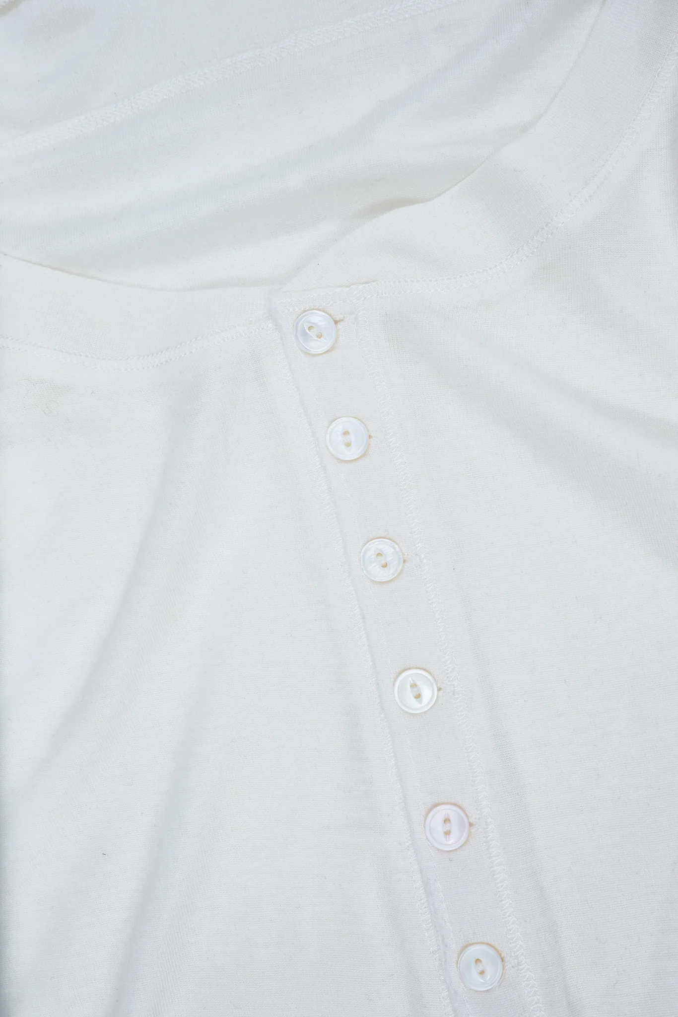 White Haze Henley Top - Image 9